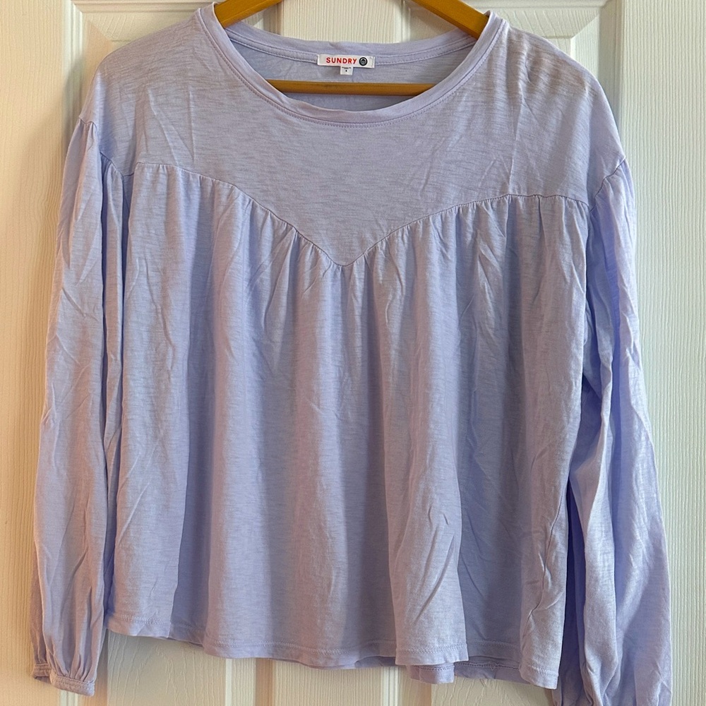 Sundry Lavender Blouse